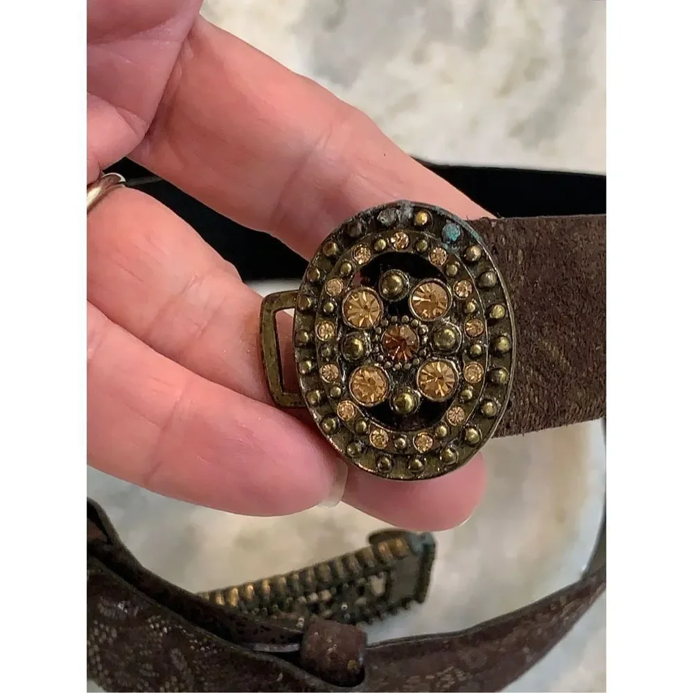 Chico’s Brown Leather Small Belt #Chico's belt #casual #business wear